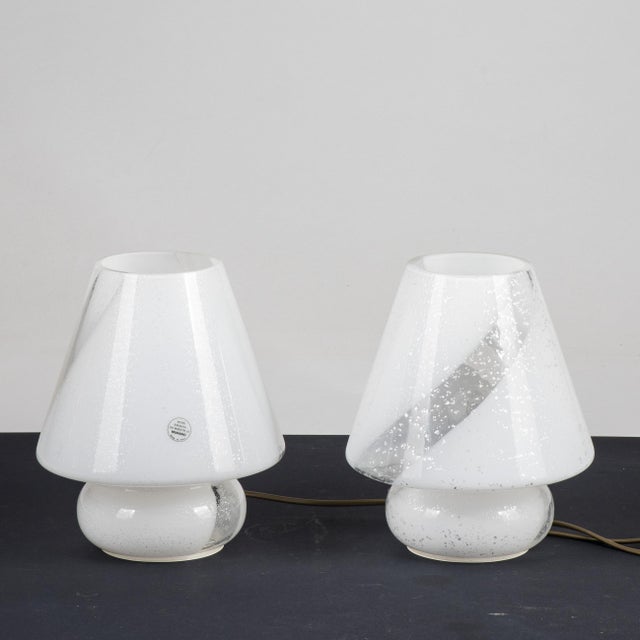 Metal Muarno Table Lamps, Set of 2 For Sale - Image 7 of 8