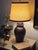 Special 1986 vintage Turtle Creek Pottery ceramic table lamp. Created by Artist lamp sculptor G. Shooner in 1986. Really...