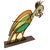 Art Deco Mid 20th Century Rare MCM Brass & Celluloid Rooster & Parrot Sculptures by Hans Hagenauer For Sale - Image 3 of 10