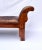 Mission Vintage Leather Roll Arm Bench, Carved Oak Frame, Mission Style, Usa For Sale - Image 3 of 12