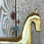 Vintage Regency Polished Brass Horse After Maitland Smith For Sale - Image 11 of 12