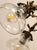 Vintage Art Nouveau Chandelier in Brass and Cut Glass, Italy, 1920s For Sale - Image 4 of 14