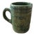 1920's McCoy Green Stoneware Barrel Mug For Sale