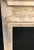 Swedish Painted and Distressed Decorated Fire Surround in Faux Marble Finish For Sale - Image 12 of 13