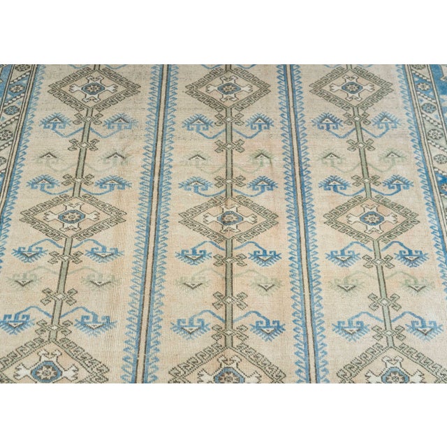 Turkish Vintage Rug 6'11" x 9'3" #21324 For Sale - Image 4 of 8