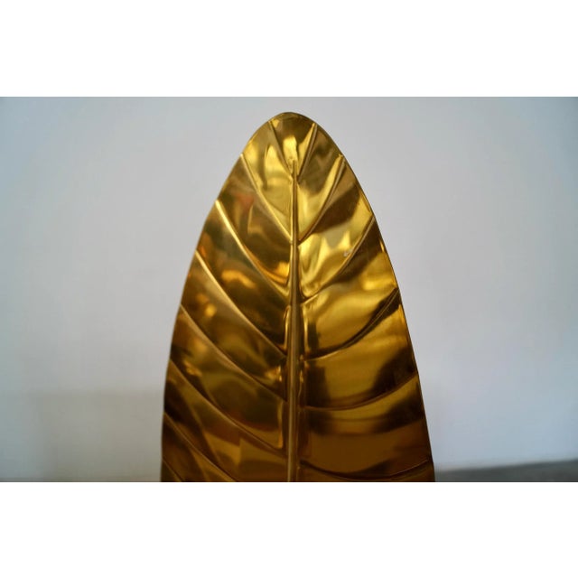 Metal 1960's Hollywood Regency Brass Table Lamps - a Pair For Sale - Image 7 of 13