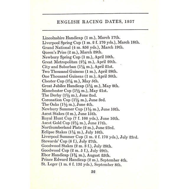 Paper United Hunts Racing Association 1937 For Sale - Image 7 of 8