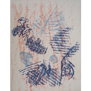 Max Ernst, Homage à l'automne, Lithograph For Sale