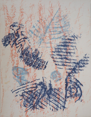 Max Ernst, Homage à l'automne, Lithograph