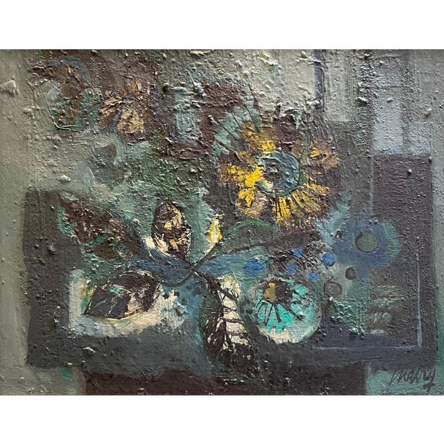 Frank Chabry, Still Life No. 2, Oil on Canvas For Sale - Image 10 of 10