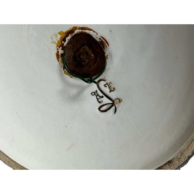 Large Art Deco Les Algues Vase by Albert Laurent Limoges, 1960s For Sale - Image 3 of 9