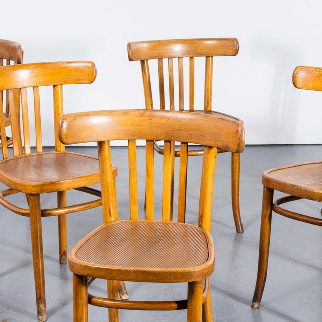 Vintage Bentwood Dining Chairs, 1920s, Set of 4 For Sale - Image 6 of 13