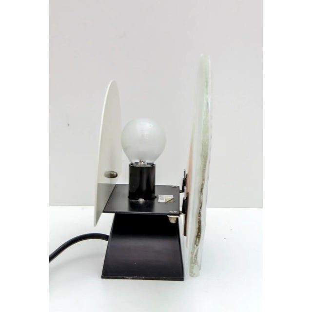 Black Vintage Italian Murano Glass Ceiling Lamps from Stilkronen, 1990s, Set of 2 For Sale - Image 8 of 12