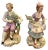 Antique Victorian Sitzendorf Figures, Set of 2 For Sale