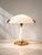 Metal Mid-Century Modern Mushroom Glass Table Lamp by Aureliano Toso, 1970s For Sale - Image 7 of 13