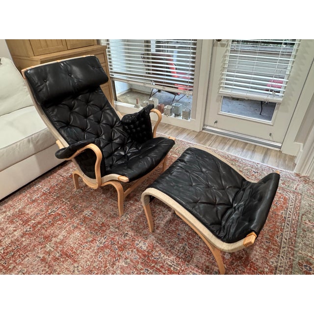 2020s Pernilla Armchair and Ottoman Dux 2024 For Sale - Image 5 of 5