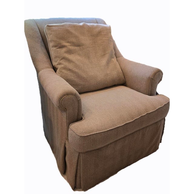Century Furniture Tyler Custom Source Configurable Lounge Chair & Ottoman | Home Elegance Collection | Made in Usa | 2021 For Sale - Image 9 of 10