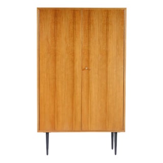 Mid-Century Walnut Highboard from Wk Möbel, 1970s For Sale