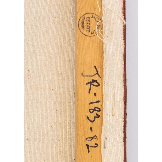 Jack Roth "Idem - 5" Acrylic on Canvas, 1982 For Sale - Image 12 of 12