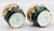 19th Century Petite French Majolica Barbotine Floral Cachepots Jardinieres For Sale - Image 9 of 11