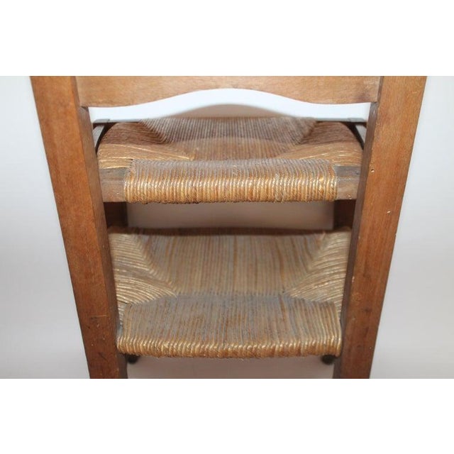 Brown 19th Century High Chair With Lift Top Seat For Sale - Image 8 of 10
