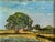 Oil painting on canvas board of a landscape. Provincetown, Massachusetts by Satori Gregorakis. Signed in the lower left...