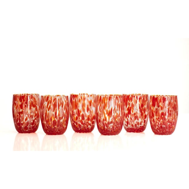 Italian Modern Drinking Set by Maryana Iskra for Ribes, Set of 6 For Sale - Image 14 of 14