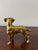 English Vintage English Brass Dog For Sale - Image 3 of 6