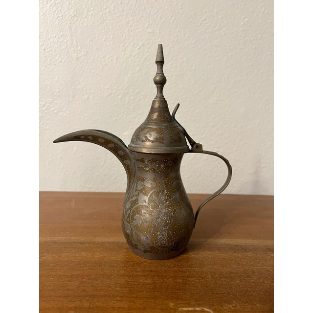 Coffee Vintage Turkish Dallah Coffee Pot For Sale - Image 8 of 8