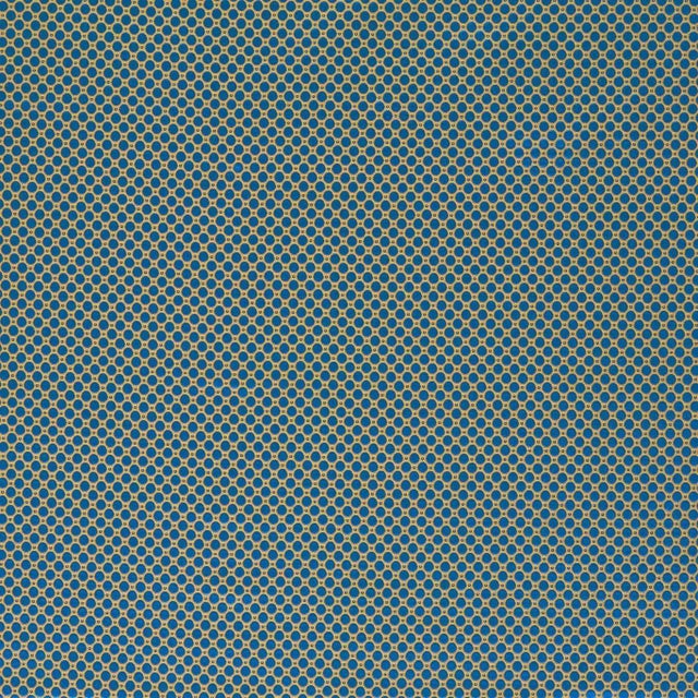 Zoffany Domino Spot Fabric in Lazuli For Sale