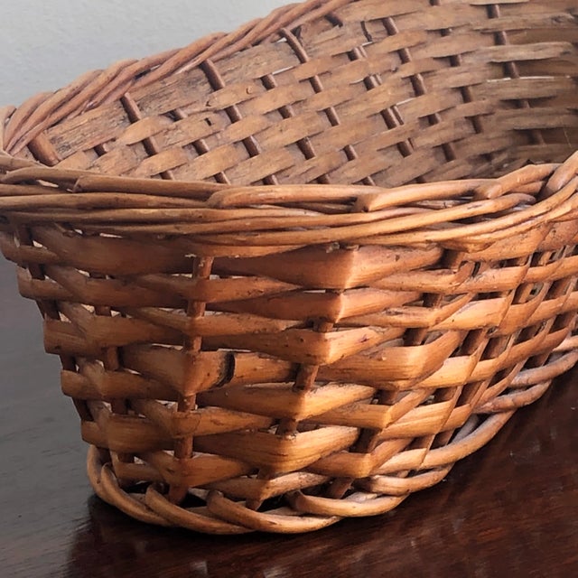 Mid-20th Century French Bread Proofing Basket For Sale - Image 11 of 12