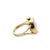 Modern Gigandet 18k Yellow Gold Vintage Watch Ring, Size 6.5 For Sale - Image 3 of 6