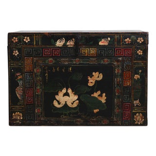 Black Painted Shanxi Chest For Sale