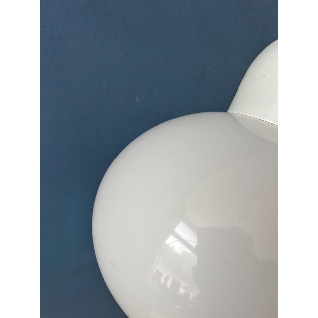 Mid-Century Space Age White Mushroom Floor Lamp from Hala Zeist For Sale - Image 10 of 11