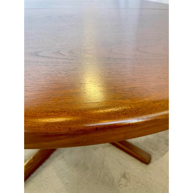 Wood 1960s Danish Teak Extendable Ding Table by Svend Madsen For Sale - Image 7 of 12