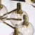 Metal Mid-Century Modernist 8-Globe Polished Brass Chandelier by Hans Agne Jakobsson For Sale - Image 7 of 12