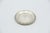 Circular Silver Butter Dish with Glass Core For Sale - Image 3 of 3