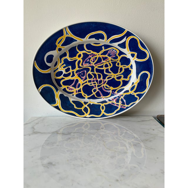 Massive Museum Edition Platter by Artist Robert Llimós, 1997 For Sale - Image 13 of 13