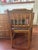 1970s Matched Dixie Campaigner Desk & Chair Set, C. July 1978 — 767 Collection, Original Brass Hardware For Sale - Image 5 of 12