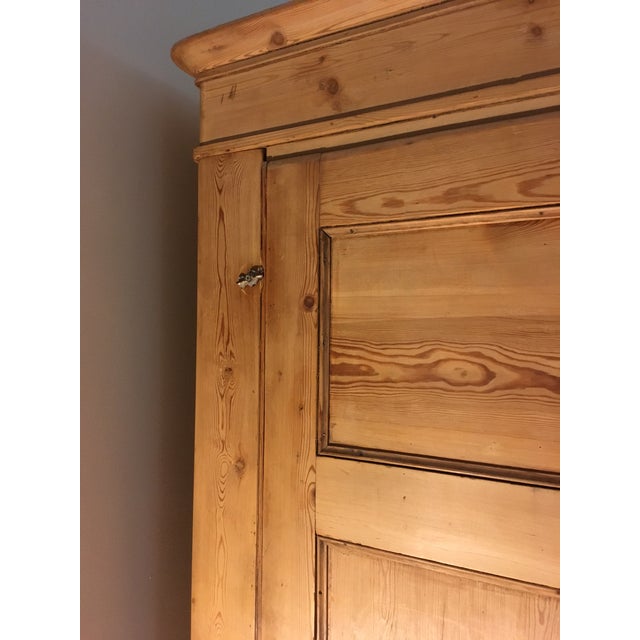 French Country Pine Armoire Chairish
