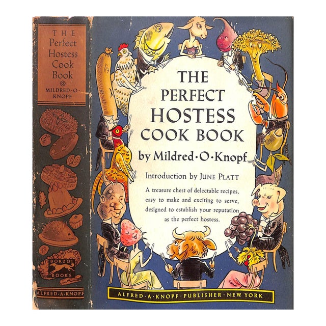 "The Perfect Hostess Cook Book" 1958 Knopf, Mildred O. For Sale