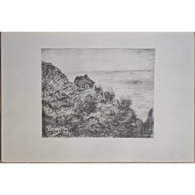 After Claude Monet, The Customs Hut, 1918, Lithograph For Sale - Image 3 of 11