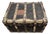 Authentic Late 19th-Century Dome-Top Steamer Trunk For Sale