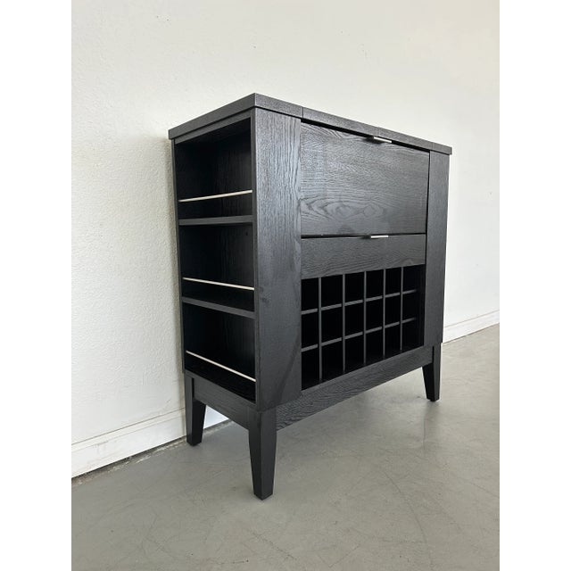 2020s Crate & Barrel Parker Spirits Cabinet For Sale - Image 5 of 9