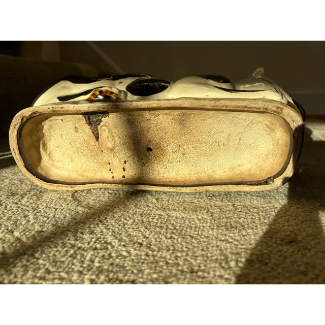 Chinese Cizhou-Ware Porcelain Cat Pillow, 19th Century For Sale - Image 10 of 11