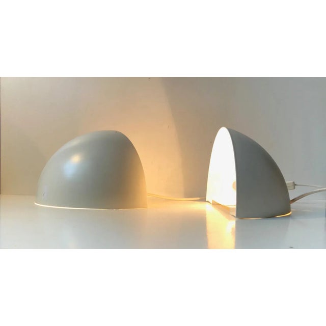 Lyfa Minimalist Wall Lights from Lyfa, 1980s, Set of 2 For Sale - Image 4 of 6