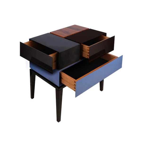 Not Yet Made - Made To Order Proportion II Bedside Table by Malabar For Sale - Image 5 of 7