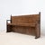 Antique Wooden Bench with Paneled Back, 1880 For Sale - Image 11 of 11