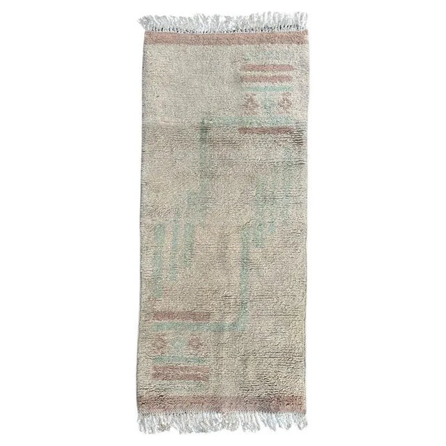 Mid-Century Moroccan Art Deco Rug, 1930s For Sale - Image 12 of 12