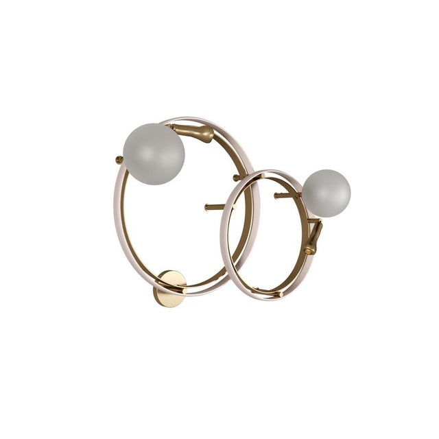 Pearl Wall Lamp Set by Creativemary For Sale - Image 6 of 18